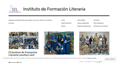 Desktop Screenshot of institutodeformacionliteraria.org